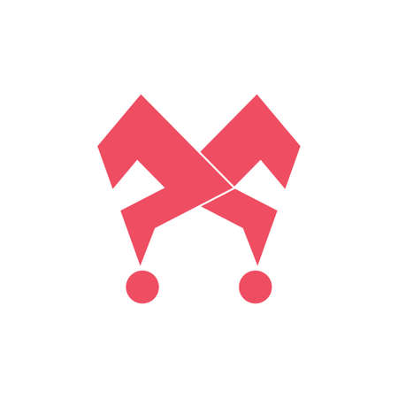 unique unusual geometric simple design symbol  vector collection setのイラスト素材