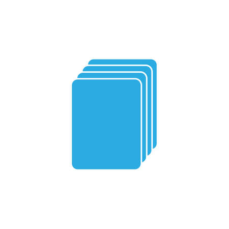 card stack symbol decoration vectorのイラスト素材