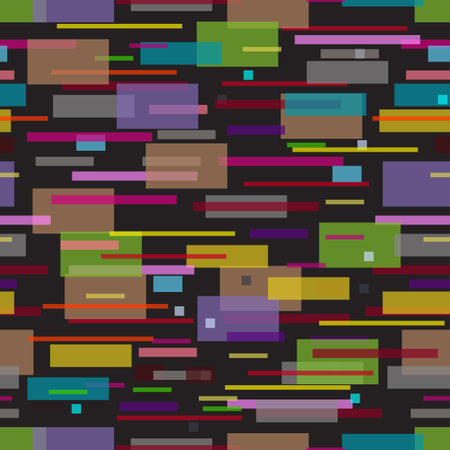 fast speed motion colorful objects seamless pattern vectorのイラスト素材