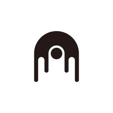 letter n motion fly symbol logo vectorのイラスト素材