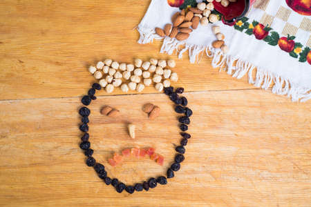 snack sad faceの写真素材