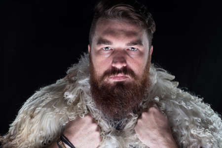 portarit of vikingの写真素材