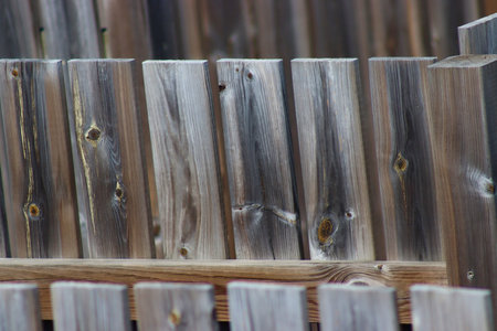 Maze made of wooden boards. Structure made of boards. A maze for holiday trips.