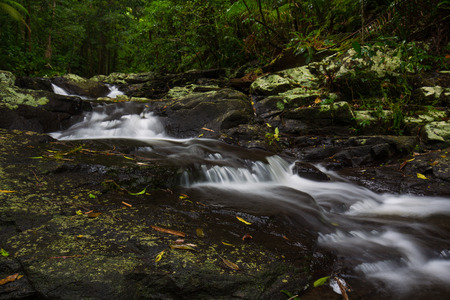 Gold Coast and Tweed Coast hinterland waterfalls, Australiaの写真素材