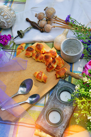 oenological still lifeの写真素材