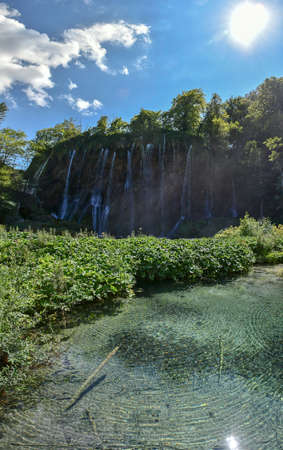 waterfallの写真素材
