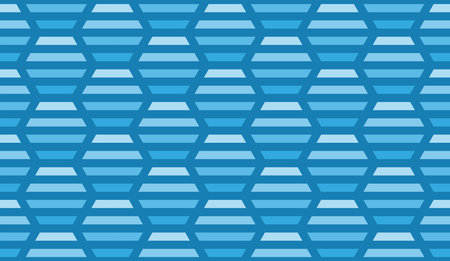 Abstract blue geometric color gradient background. Vector with hexagon base shape. Backdrop with...