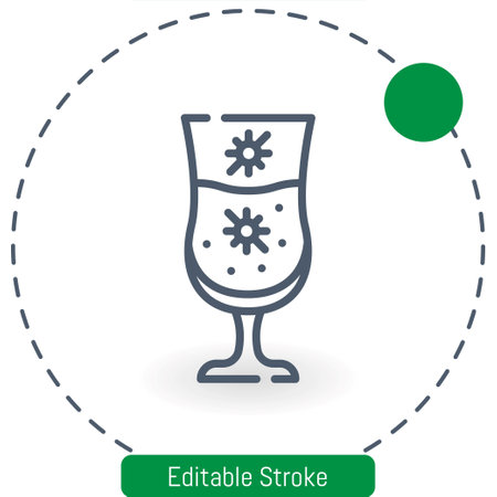 tableware vector icon editable stroke outline icons for web and mobileのイラスト素材