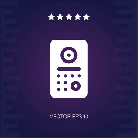 Modern simple flat iconのイラスト素材