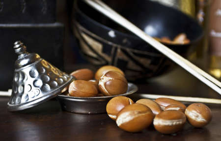 Argan nutsの写真素材