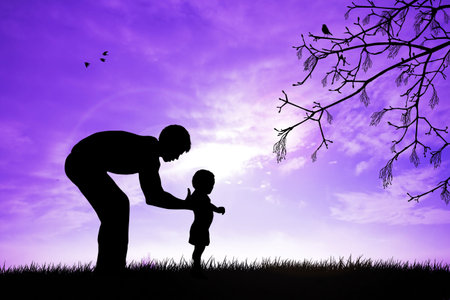 First stepsの写真素材