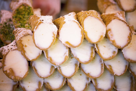 Sicilian cannoli