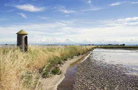 saltern of Cervia, Italyの写真素材