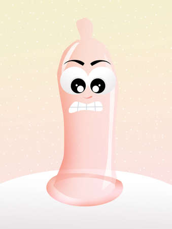 one funny condomの写真素材