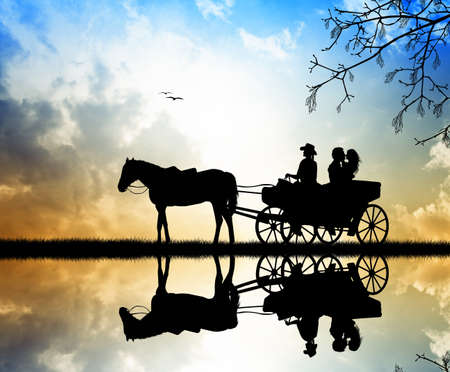 Carriage rideの写真素材