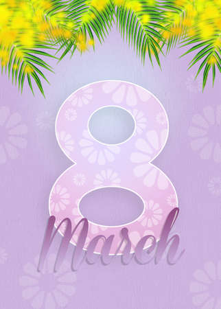 March 8, Womens Dayの写真素材