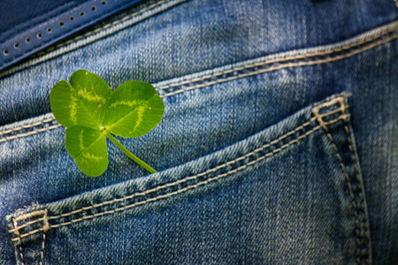 clover in the pocket