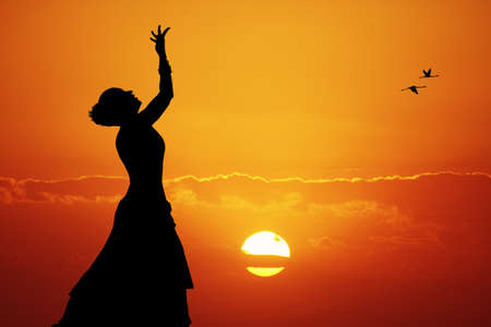 Indian danceの写真素材