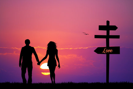 way of loveの写真素材