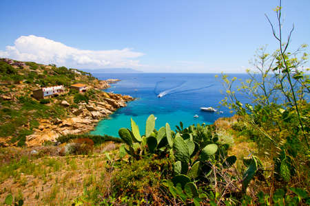 Isola del Giglio, Tuscanyの写真素材