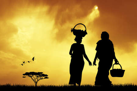 African womenの写真素材