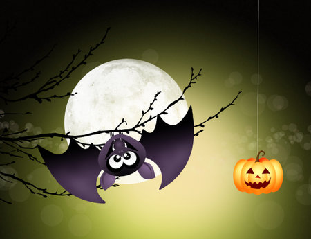 Halloween bat