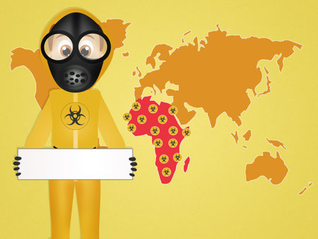 Ebola virusの写真素材