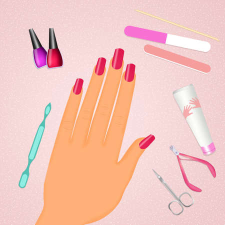 manicureの写真素材