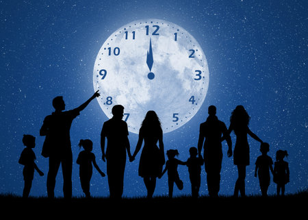 people celebrate the New Year