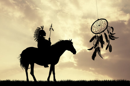 Native American Indianの写真素材