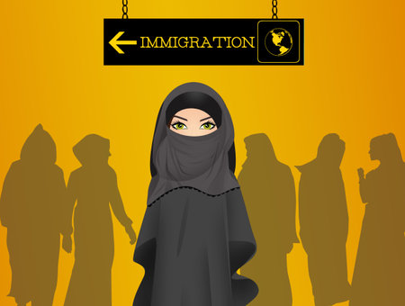 Islam woman Immigration