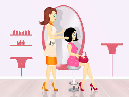 hairdresser saloonの写真素材