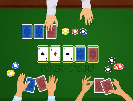 illustration of Poker casino