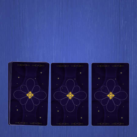 illustration of tarotsの写真素材