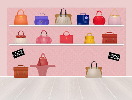 bags in the store