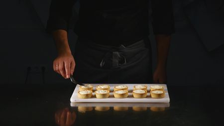 confectionery creating cupcakesの写真素材