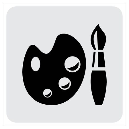Painting Tools Vector Icon Ilustrationのイラスト素材