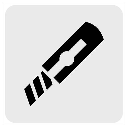 Cutter Vector Icon Ilustrationのイラスト素材