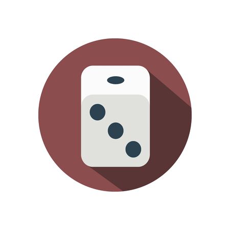 Dice Business Icon Vectorのイラスト素材