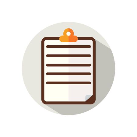 Agenda Business Icon Vectorのイラスト素材