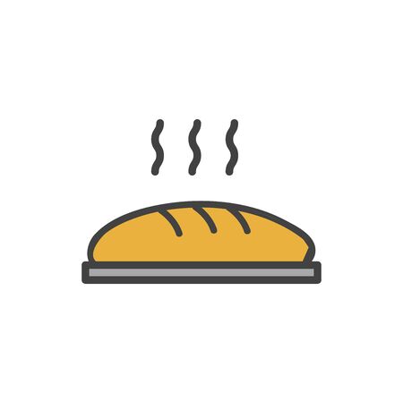 Bread Business Icon Vectorのイラスト素材