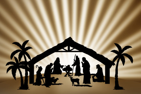 Nativity Silhouette