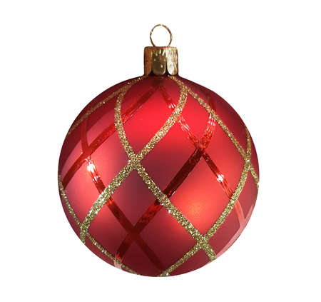 Christmas ball isolatedの写真素材