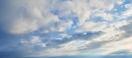 Dark clouds background. Dramatic cloudy sky.の写真素材