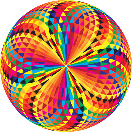 arabesque buttonのイラスト素材