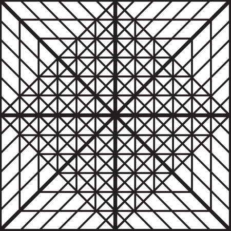 Abstract construction element diamond squareのイラスト素材