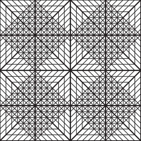 Abstract construction element diamond square x4のイラスト素材