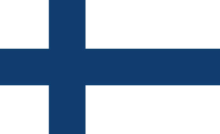 Flag of Finlandのイラスト素材