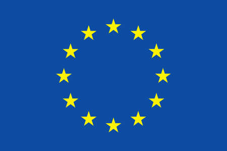 EU flag since 1955のイラスト素材