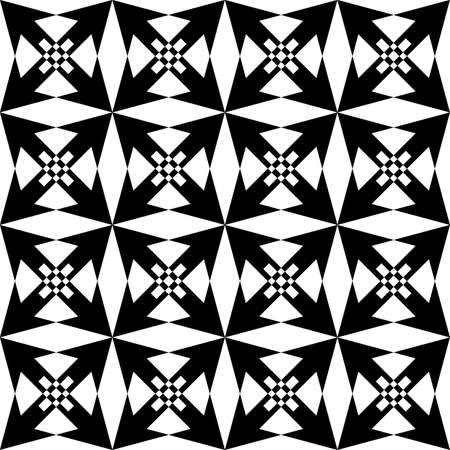 Black triangle based arabesque decor backgroundのイラスト素材